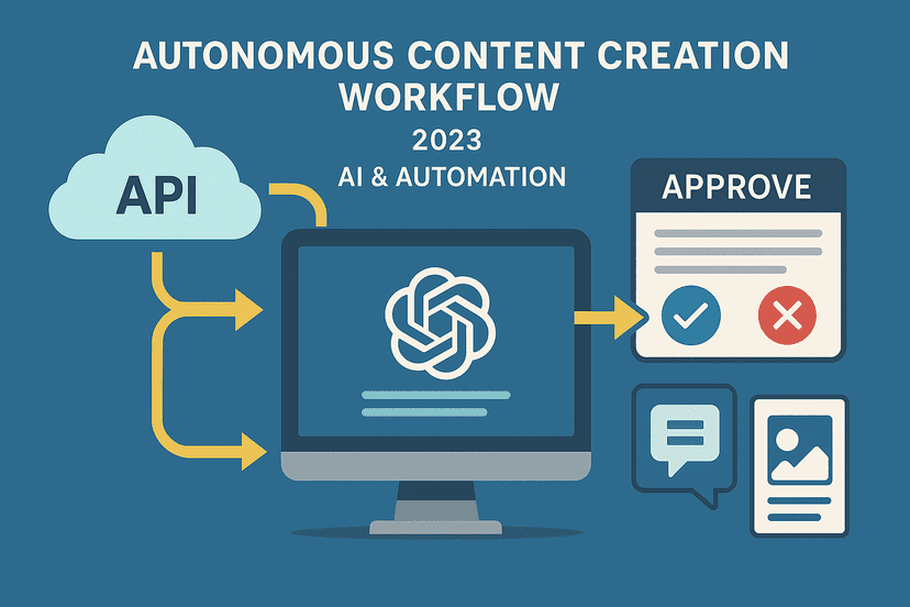 Autonomous Content Creation Workflow